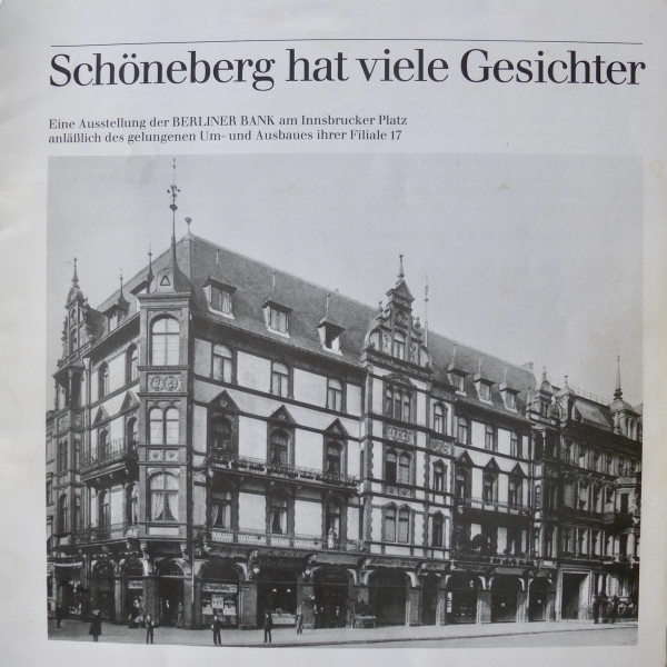 Ausstellung in der Berliner Bank von Ulrich-Oliver Selka und Gert Oestel - Text "Maske und Architektur" von Ingo Kühl<br><h3>vergriffen</h3>